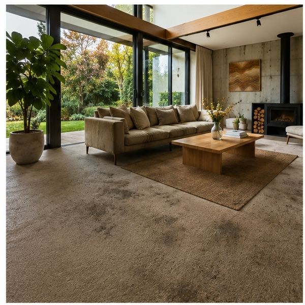 Carpet before steam cleaning in Albion