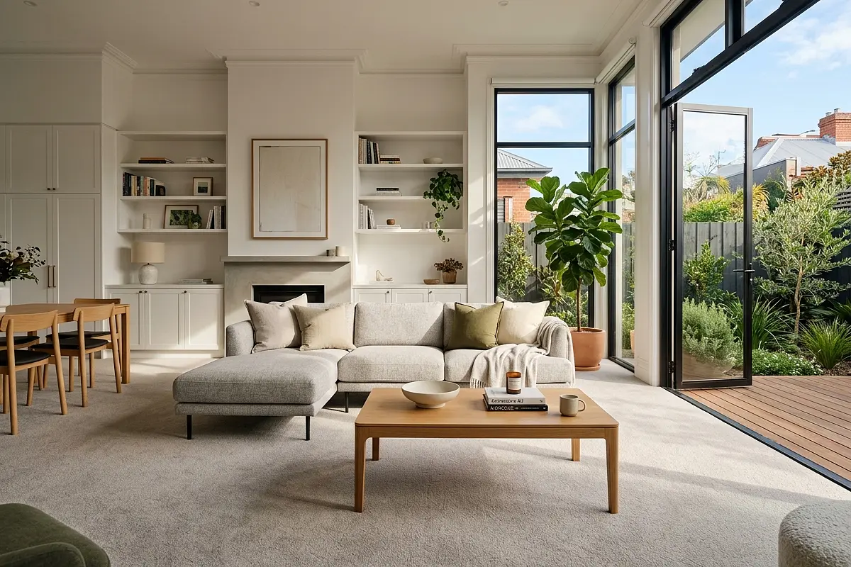 Residential carpet cleaning in Albion